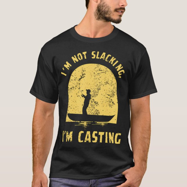Blå Marlin Strömflöde T Shirt (Framsida)