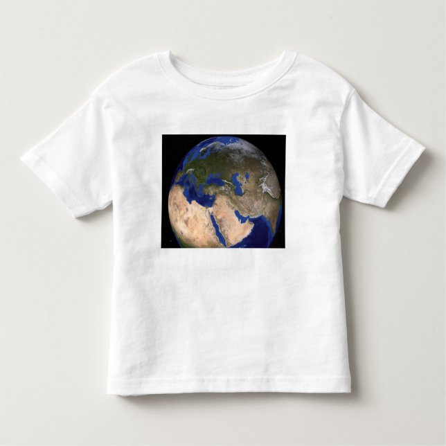 Blå marmor nästa Generation Jord 2 T-shirt (Framsida)