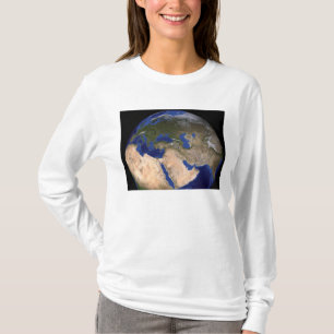 Blå marmor nästa Generation Jord 2 T Shirt