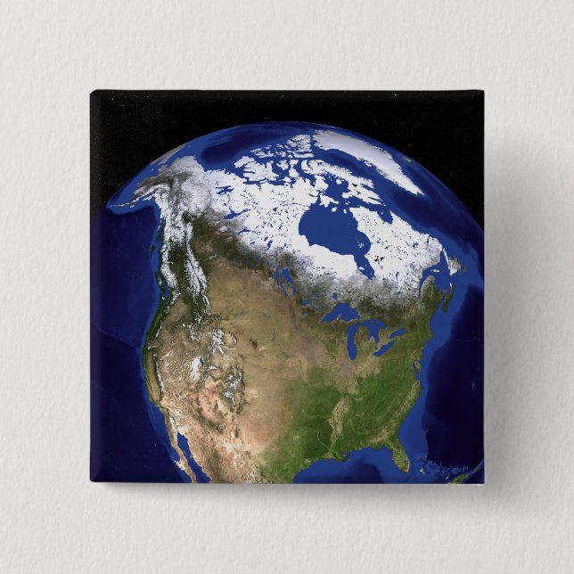 Blå marmor nästa Generation jorden 5 Knapp (Framsida)