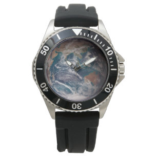 Blå marmor (Östra Hemisphere) Armbandsur