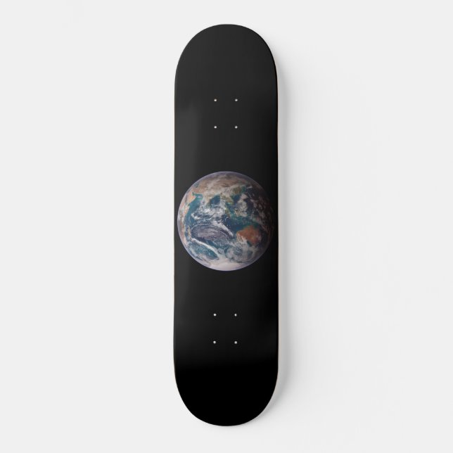 Blå marmor (Östra Hemisphere) Mini Skateboard Bräda 18,5 Cm (Framsida)
