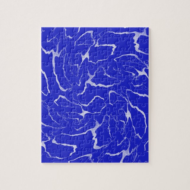 Blå marmor.. pussel (Vertikal)