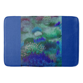 Blå Meadows Bath Mat Badrumsmatta
