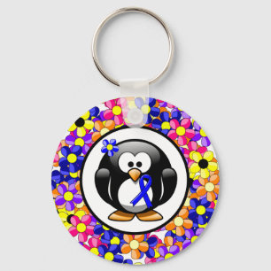 Blå medvetandegrad - band Penguin Nyckelring