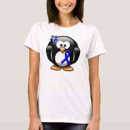 Blå medvetandegrad - band Penguin Tee Shirt