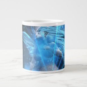 Blå mejeriet i Vortex Jumbo Mugg 20oz - redigerba