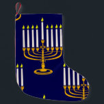 blå menorah hanukkah jewant print liten julstrumpa<br><div class="desc">"blue menorah hanukkah jewant print", "blue hanukkah", "gult menorah", "hanukkah menorah", menorah, "lycklig hanukkah" , kanalukah, hannukah, Hanukkah, "jewant helgdagars"</div>