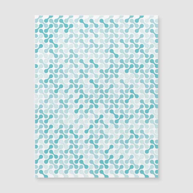 Blå metaball mönster (Framsida)