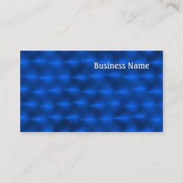 Blå metalik visitkort