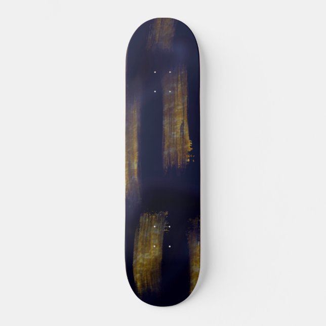 blå mini skateboard bräda 18,5 cm (Framsida)