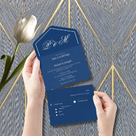 Blå minimalistisk elegant skrivstil