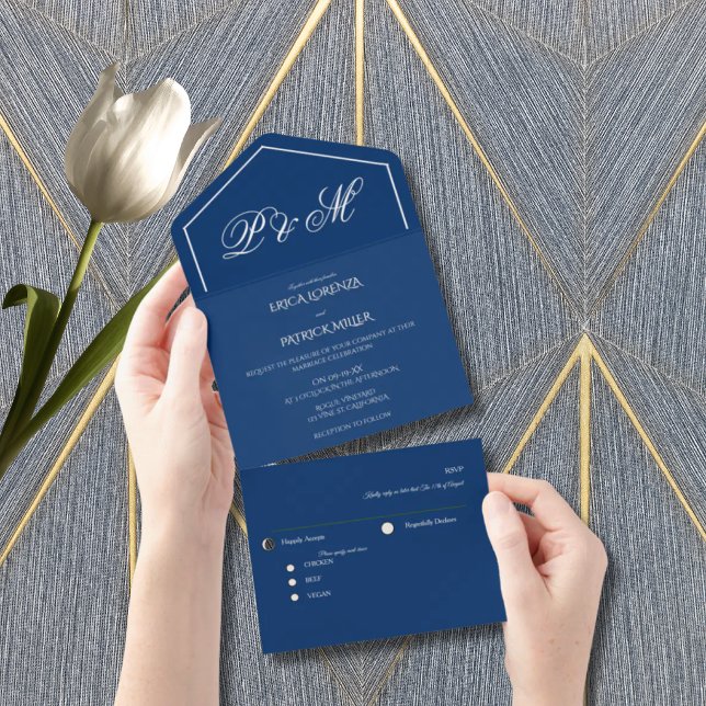 Blå minimalistisk elegant skrivstil  (Skapare uppladdad)