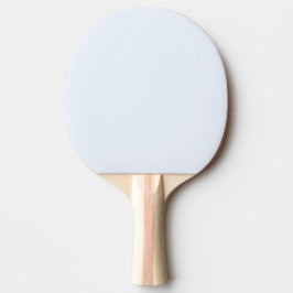 Blå mjuk vit pastel i fast Färg Pingisracket
