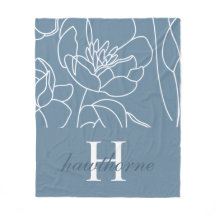 Blå Modern Elegant Vildblomma Namn