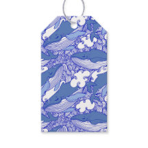 Blå monokromatisk Humpback Whale