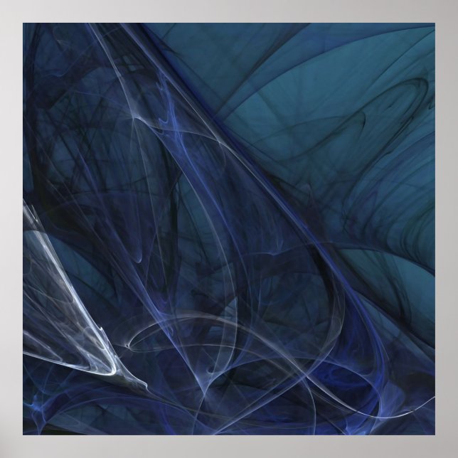 Blå monomer poster (Framsidan)