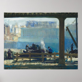 Blå morgon - George Bellows Fine Art Poster