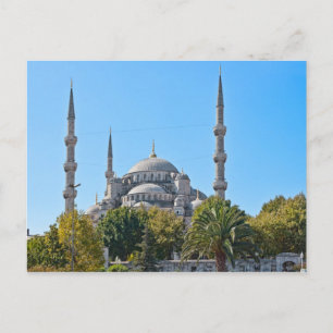 Blå moské Istanbul Vykort