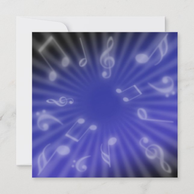 Blå musik (Framsida)