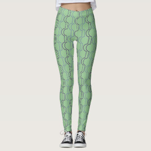 Blå musslor leggings