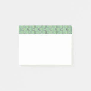 Blå musslor post-it block