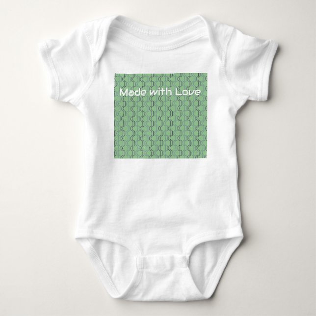 Blå musslor t shirt (Framsida)