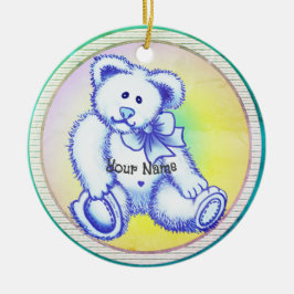 Blå Nalle, ornament