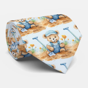 Blå Nalle Slips