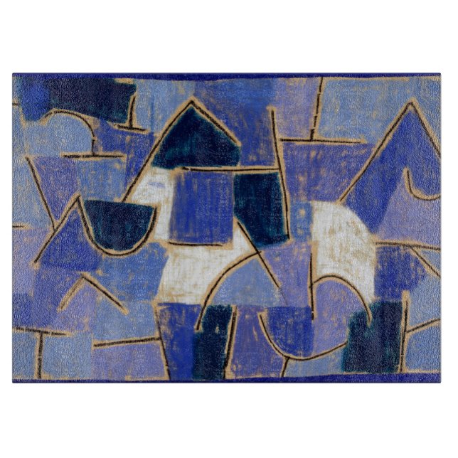 Blå natt - Paul Klee (Framsidan)