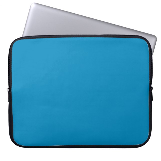 Blå (NCS) (enfärgad)  Laptop Fodral (Framsidan)