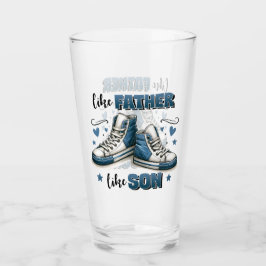 Blå neakers som Far, som Son Glaskopp