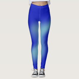 Blå Nyans Leggings