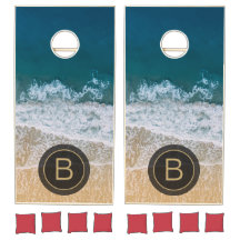 Blå Ocean Tropical paradisal Sandy Beach