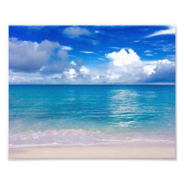 Blå oceanen | Skriv ut segment Fototryck