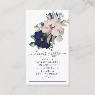 Blå och babystöld för marin Blommigt, dykning Raf Tilläggskort