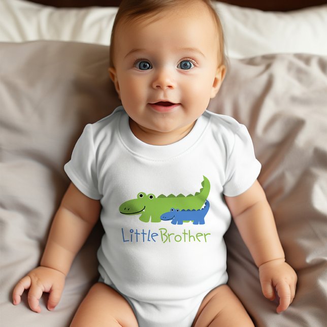 Blå och Grönt Alligator Little Brother Tee (Skapare uppladdad)