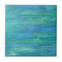 Blå och Grönt Earth Tones