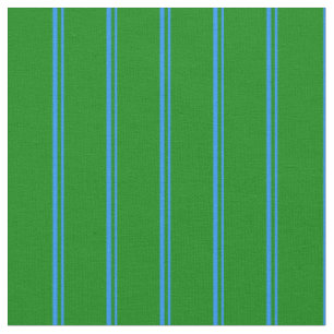 Blå och Grönt Färgad stripe Mönster Tyg