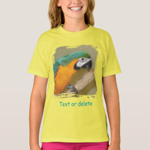 Blå Och Guld Ara Personlig T Shirt