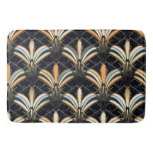 Blå och Guld Art Deco