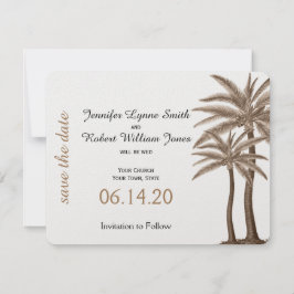 Blå och Guld Compass Ro Bröllop spara datum Spara Datumet