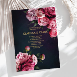 Blå och Guld med romska ponnyer Inbjudningar