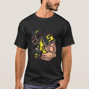 Blå- och Guld-speldagsgrupp för högskolefot T Shirt