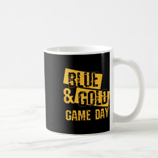 Blå- och Guld-speldagsutrustning för högskolor Kaffemugg