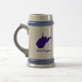 Blå och Guld Väster Virginia Sejdel