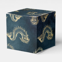 Blå och guld vintage nautisk