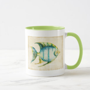 Blå och Gult Aquarium Fish Mugg
