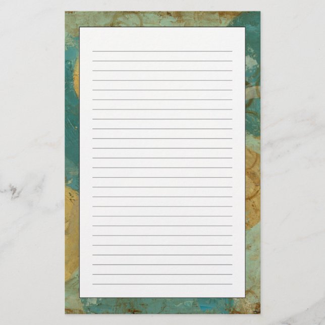 Blå och Gult Brevpapper (Framsida)