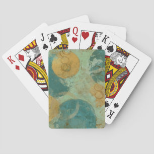 Blå och Gult Casinokort